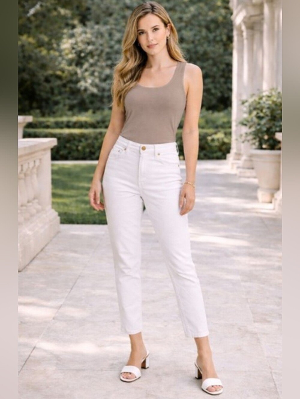 Pistola White Skinny Jeans Size 30